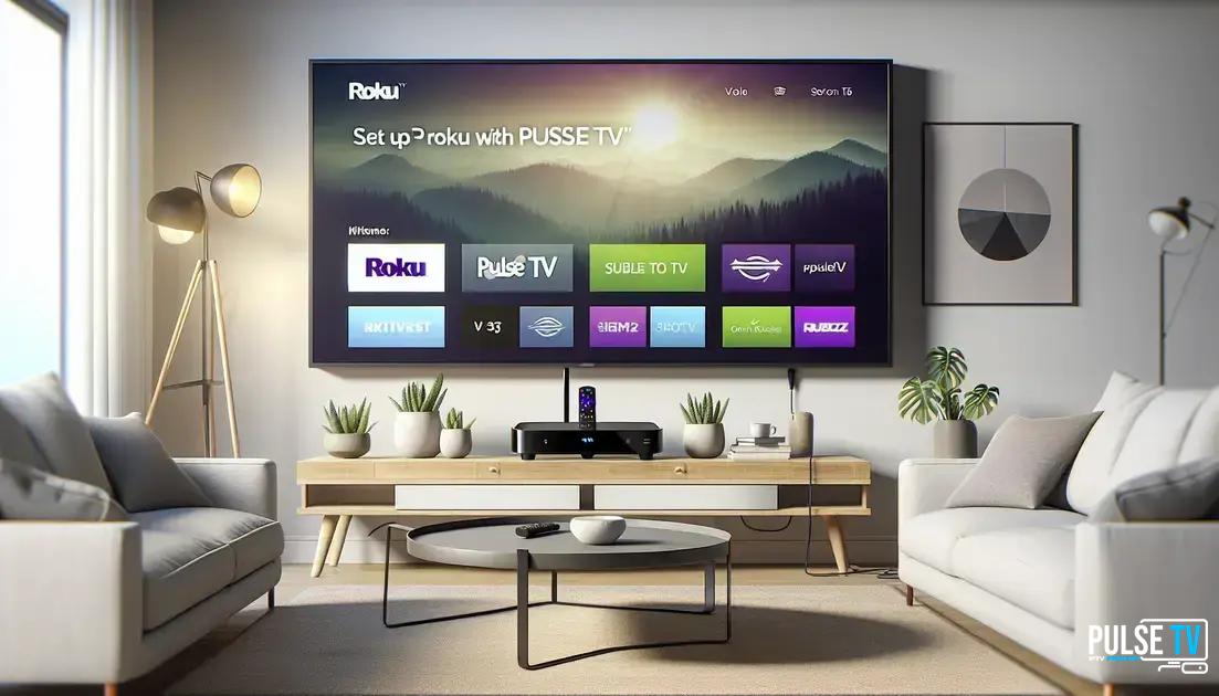 Como Fazer o Setup do Roku com a Pulse TV?