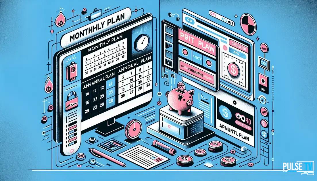 Comparação de Planos: Mensal vs. Anual na Pulse TV