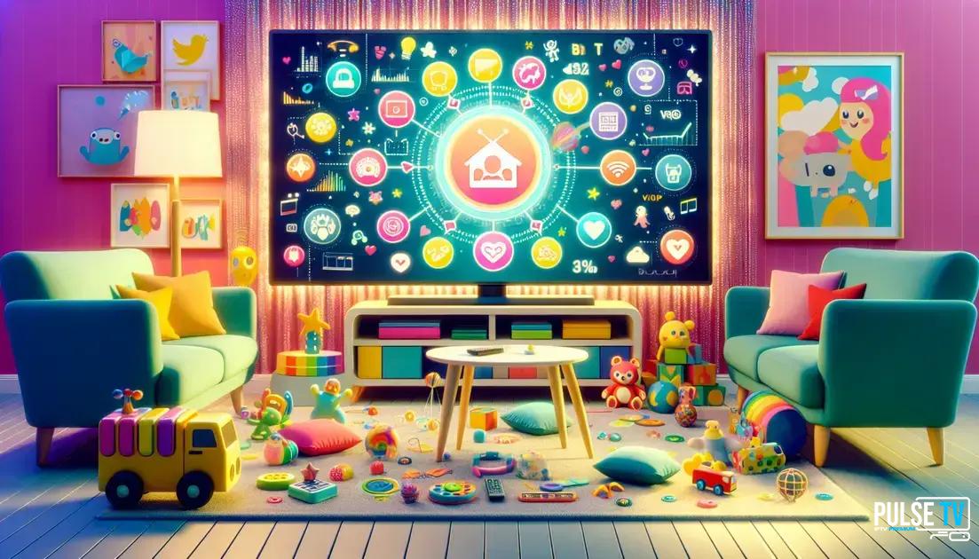 IPTV para Crianças: Conteúdos Seguros e Divertidos!