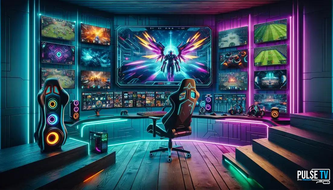 IPTV para Gamers: Assistindo a Torneios Ao Vivo