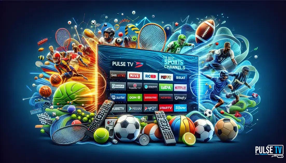 Os Melhores Canais de Esporte na Pulse TV